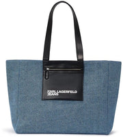 Borsa shopper con tasche per donna