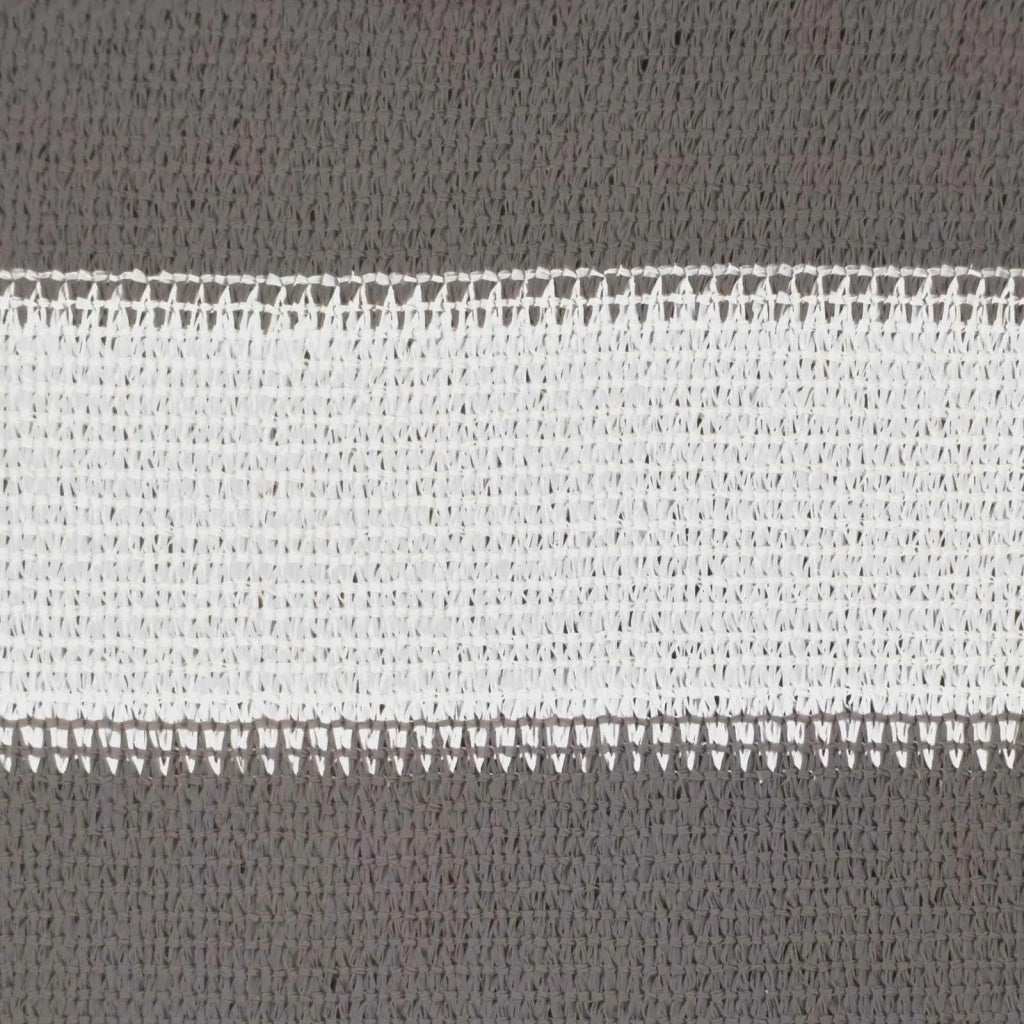 Telo Ombra Grigio chiaro e bianco 2,5 x 2,5 m HDPE 42032926