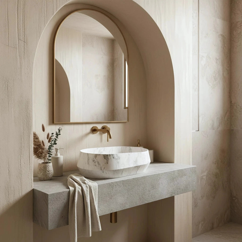 Lavabo Da Appoggio Rea Zoe Dune