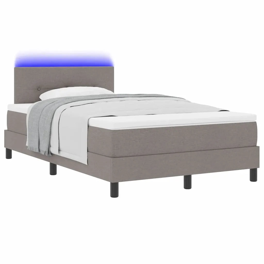 Letto a molle con materasso con led Talpa 120 x 200 cm Tessuto