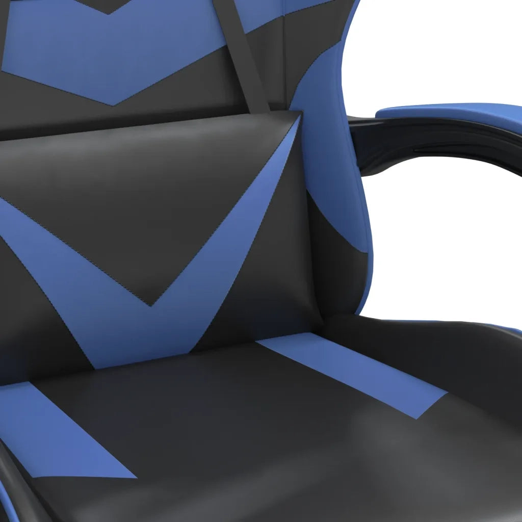 Sedia da Gaming | Sedia da e-sports Nera e Blu in Similpelle