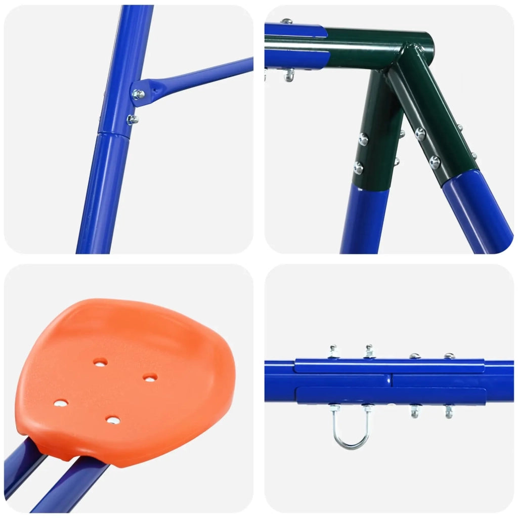 Blu, Verde, Arancione Acciaio e PE 42041291