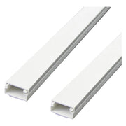 CANALINA PASSACAVI ADESIVA mm 20 x 10 - barra da 2 mt. - 60802- 10 confezione  - ELECTRALINE