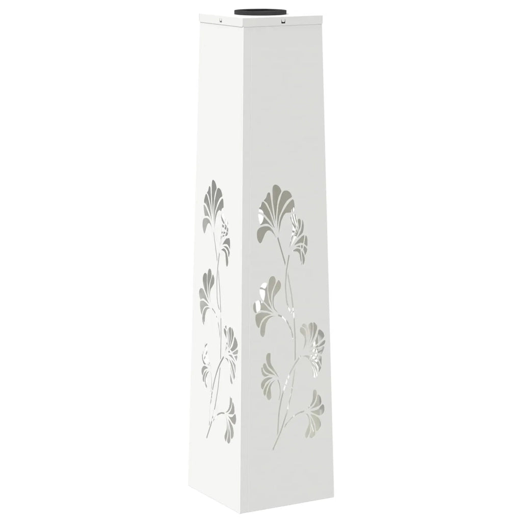 Faro LED solare per sentieri 2 pcs Bianco 879759
