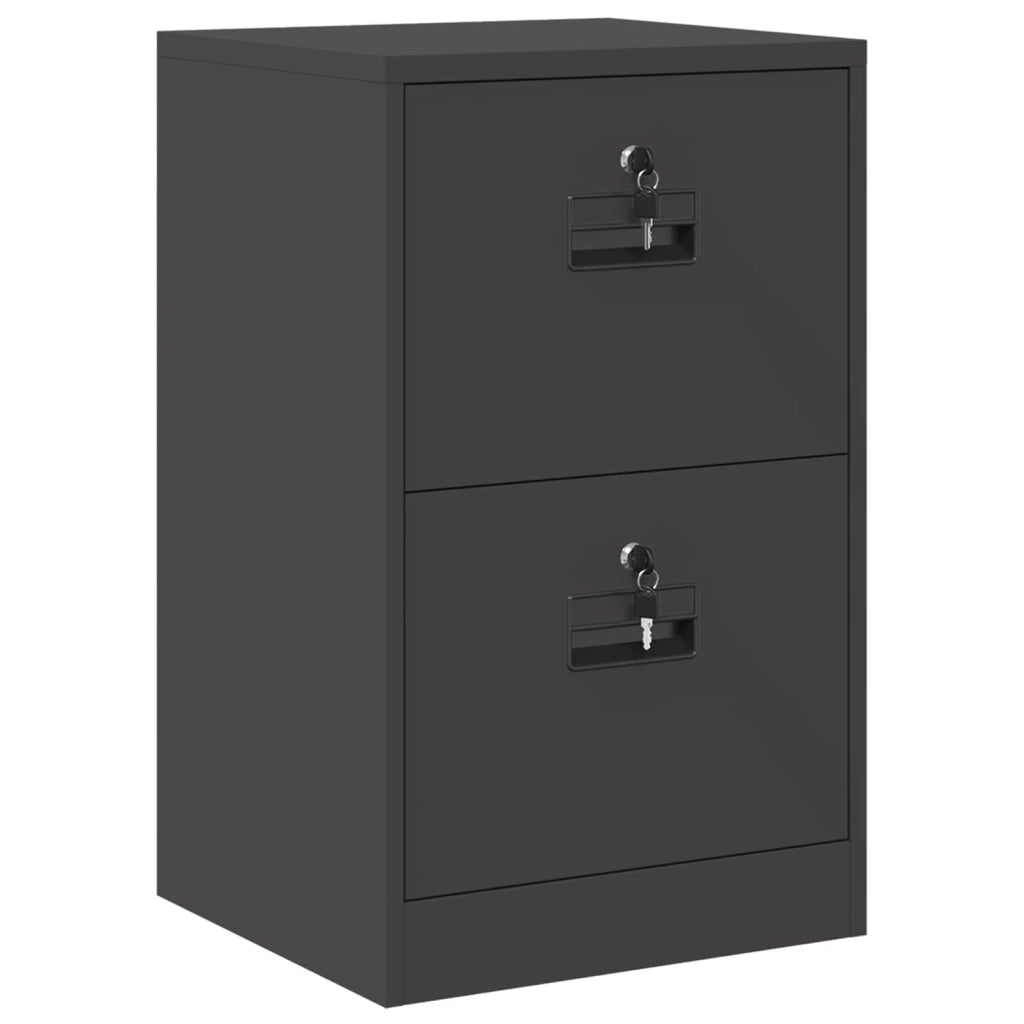 Armadio per File con cassetto Nero 45,5 x 42 x 74,5 cm CFW4475026