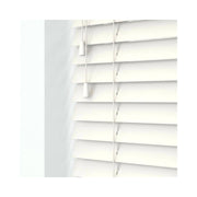 Trade Shop - Tenda Veneziana Da Interno Casa Sole Effetto Legno Colore Bianco 60x160cm -