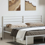 Testiera di Ricambio in Metallo Bianco 180 cm 352404