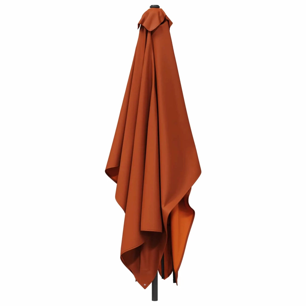 Ombrello da giardino 200 x 300 cm Poliestere Rettangolare 42036171