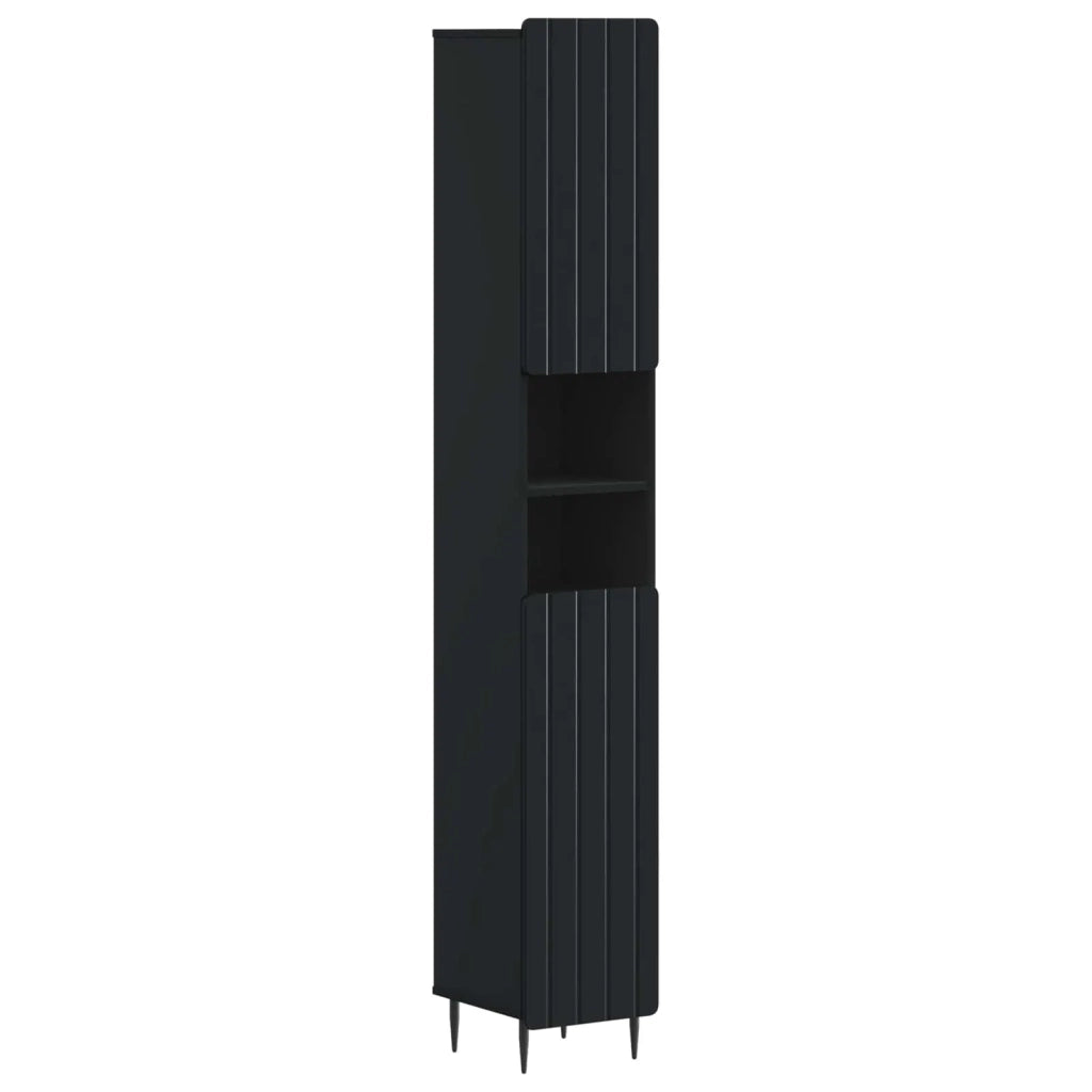 Set di armadietti da bagno in 3 pezzi ZWOLLE 3417838