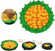 Giocchi per gatti e cani interattivi gialli con puzzolente snuff mat