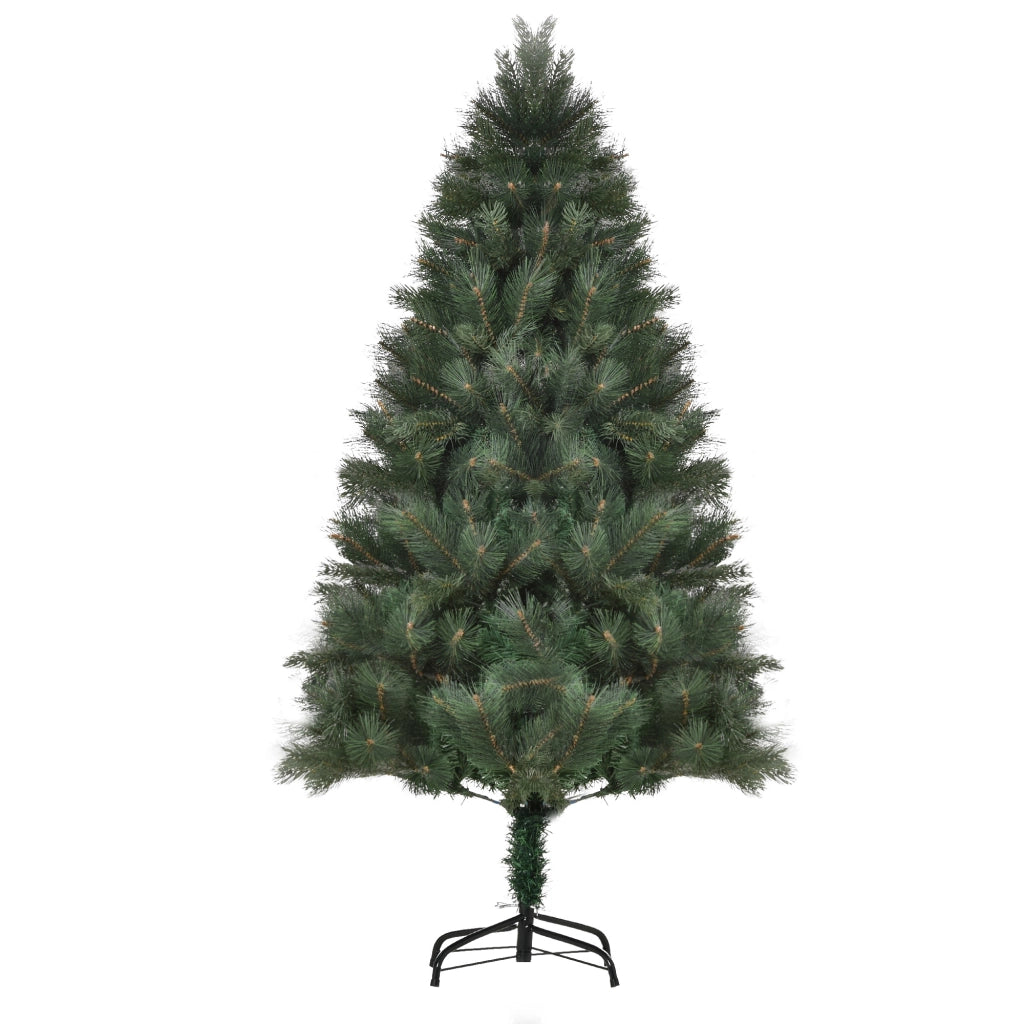 Albero di Natale Ø90 x 180 cm, abete artificiale, aghi realistici, verde