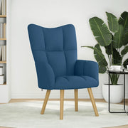 Sedia Relax Blu in Tessuto 4016775