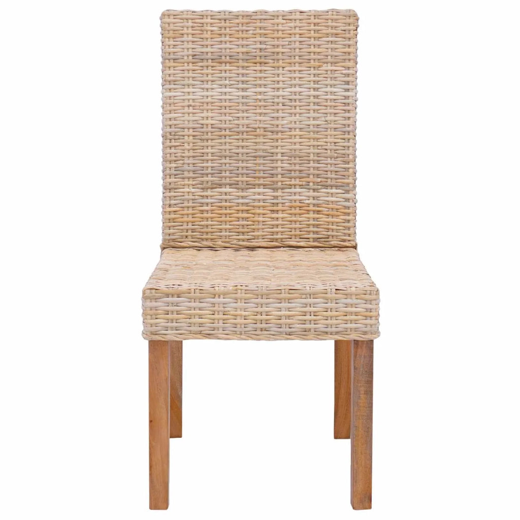 Sedia da pranzo 2 pcs Naturale 45 x 54 x 93 cm 42012422