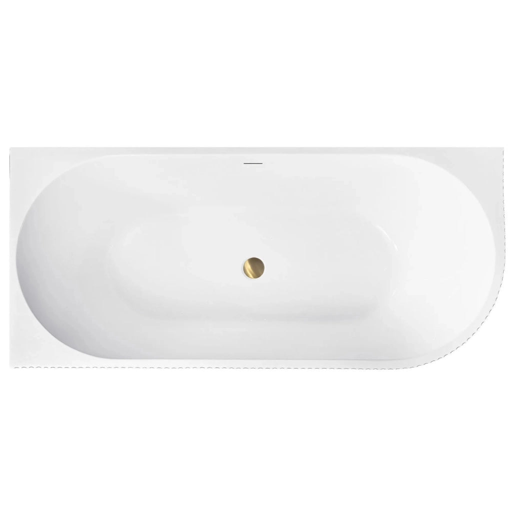Vasca Bagno Wenus Sinistra 170cm Copritappo bianco