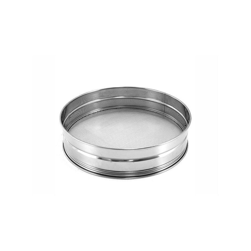 PINTINOX 50905730 Setaccio Pane Acciaio Inox 18-10 Diametro 30 cm Maglia 4x3 mm Lavabile in Lavastoviglie colore Acciaio