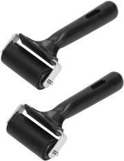 Bruscolo a rullino - Rullino in gomma - Manico antiscivolo - Lunghezza 6 cm - Adatto per stampare/arti manuali - Materiale duraturo