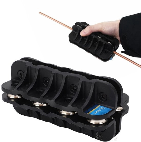 Attrezzo per lavorazione di tubi 5/8 pollici - PVC/Alluminio - Manuale - Robusto - Portatile - Facile da utilizzare - Tubi raccordabili