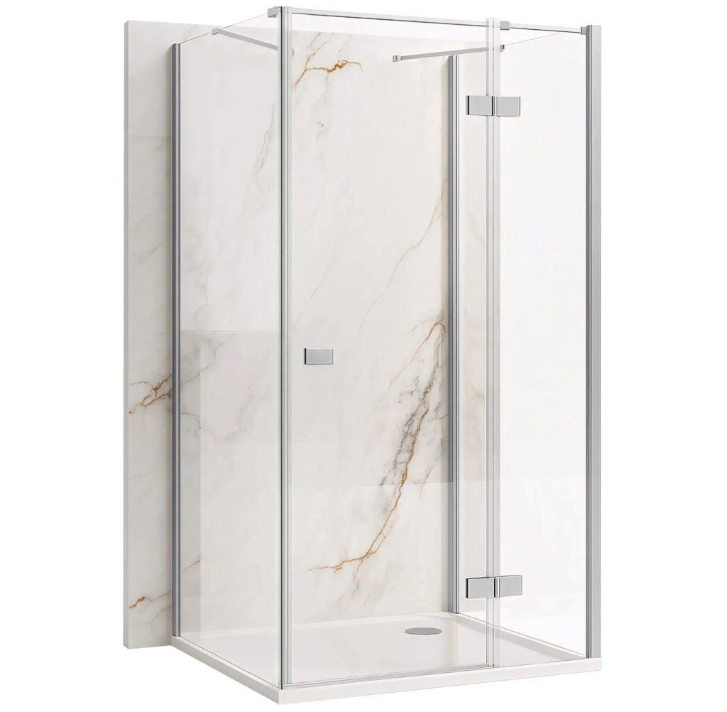 Cabina Doccia Rea Atlas 90x90 Chrome destra