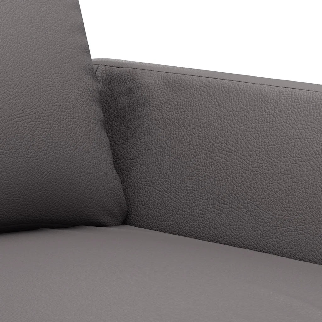 Poltrona | Sedia Relax Grigia 60 cm in Similpelle