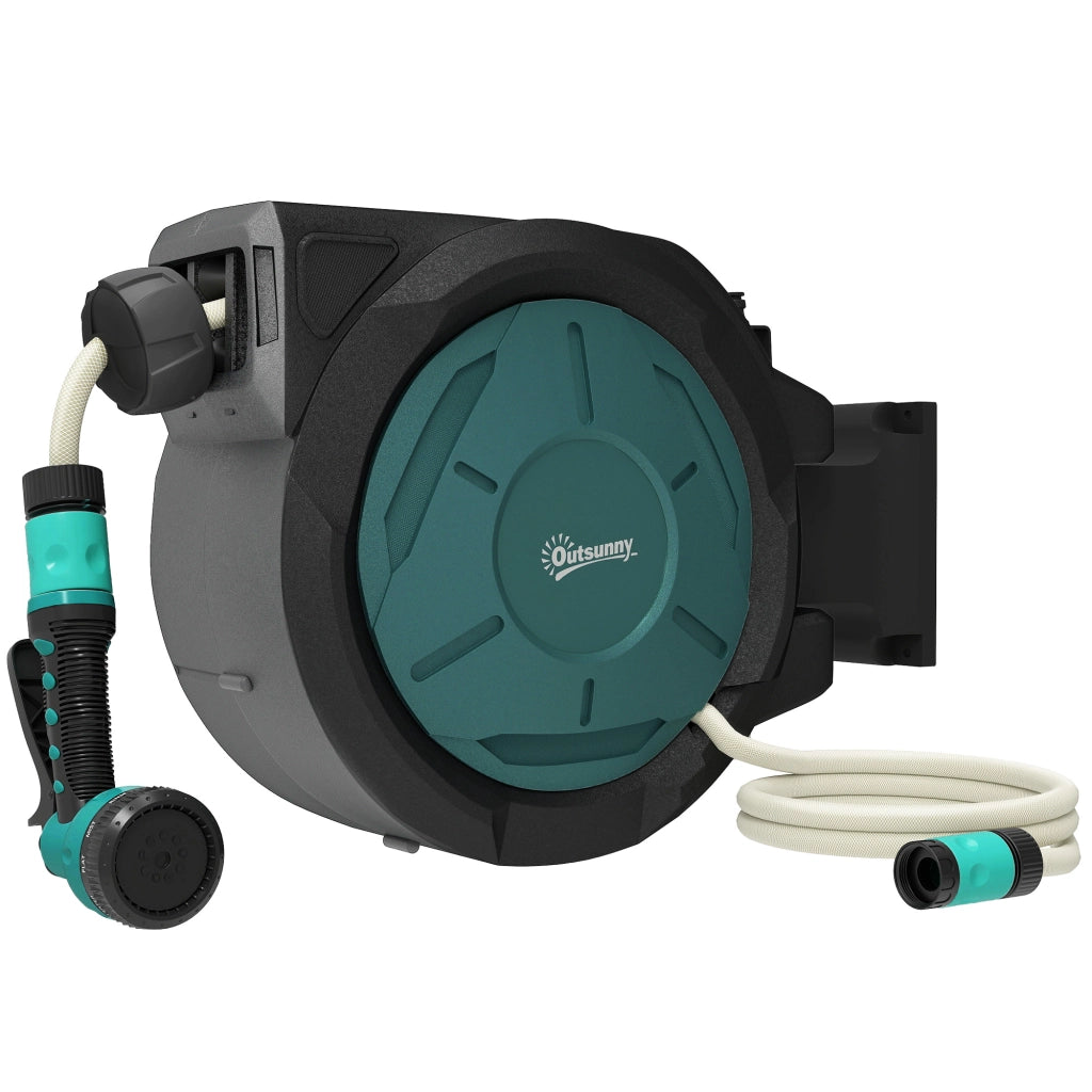Avvolgitubo da Parete Automatico 25m ¨C Xylo ¨C Verde ? 15mm