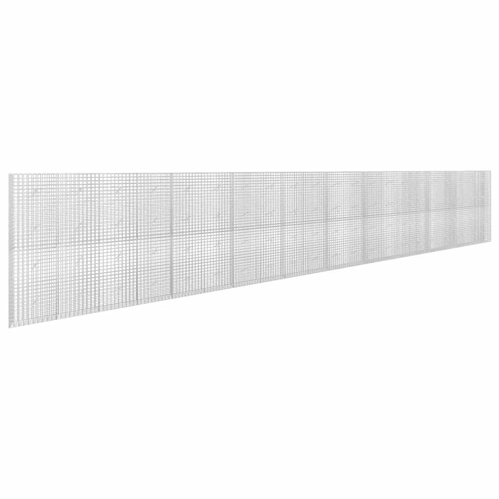 Gabione con Filo da 5 mm e Rete da 5x5 cm 1050x20x200 cm 3464127