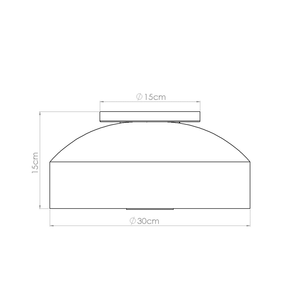 Lampada da soffitto OMIQ nero