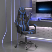 Sedia da Gaming Nera e Blu in Similpelle 3143818