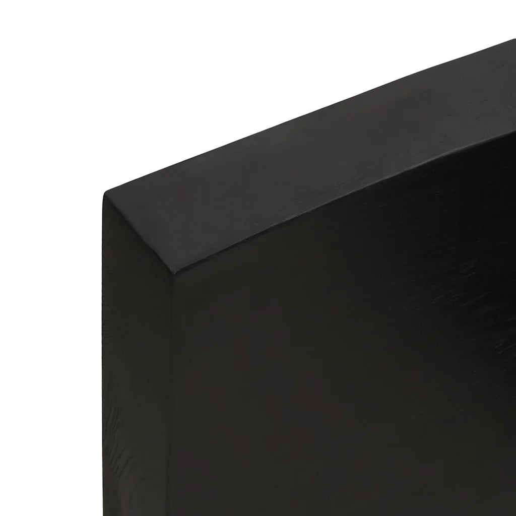 Piano Bagno Marrone Scuro 180x60x(2-6)cm Legno Trattato CFW4384814