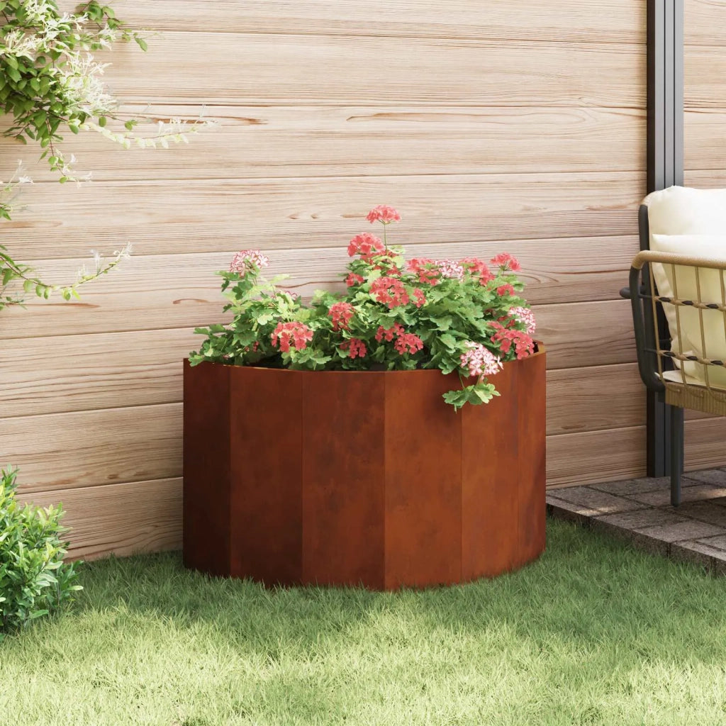 Fioriera | Cassetta per fiori | Vaso Ruggine 90 x 45 x 50 cm