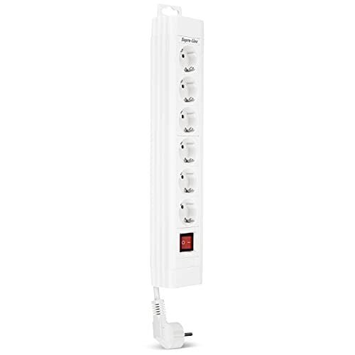 REV 14612113 prolunghe e multiple 2,4 m 6 presa(e) AC Interno Bianco