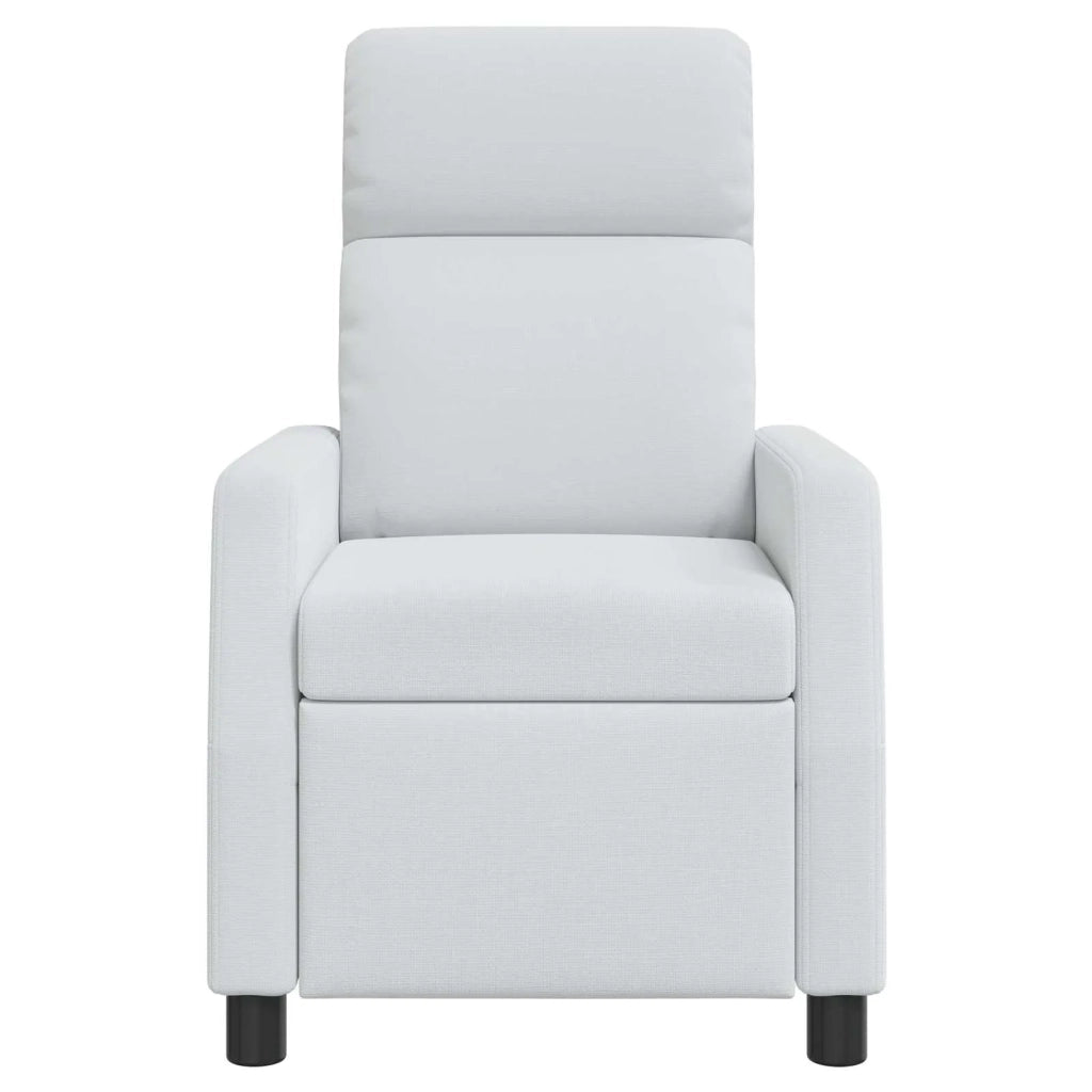 Poltrona Massaggiante Bianco Tessuto 42035106