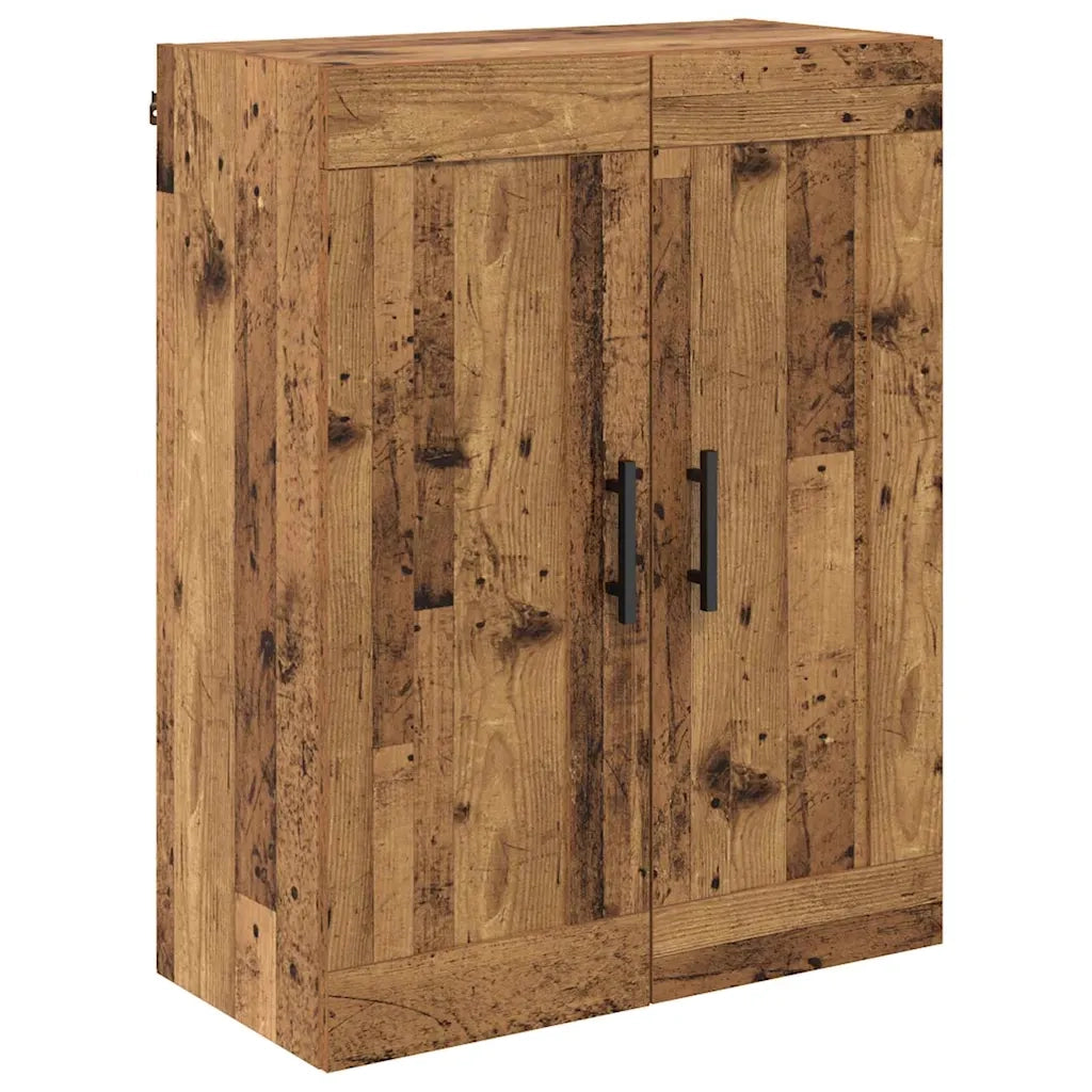 Credenza | Madia | Buffet da pranzo | Armadio da pranzo Legno vecchio 69,5 x 34 x 180 cm Legno multistrato