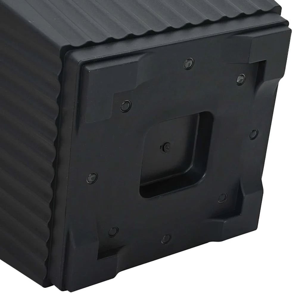 Vasi per Piante 24 pcs Nero 43 x 43 x 33,5 cm Plastica 3403317