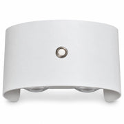 APPLIQUE LED 8W BIANCA IP65 LAMPADA PARETE ESTERNO 3000K 4000K 6000K ET-31670