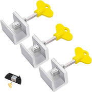 3 pezzi di fermacancello, fermacancello, fermacancello, fermacancello, fermaschermo e fermaschermo. (3, argento)
