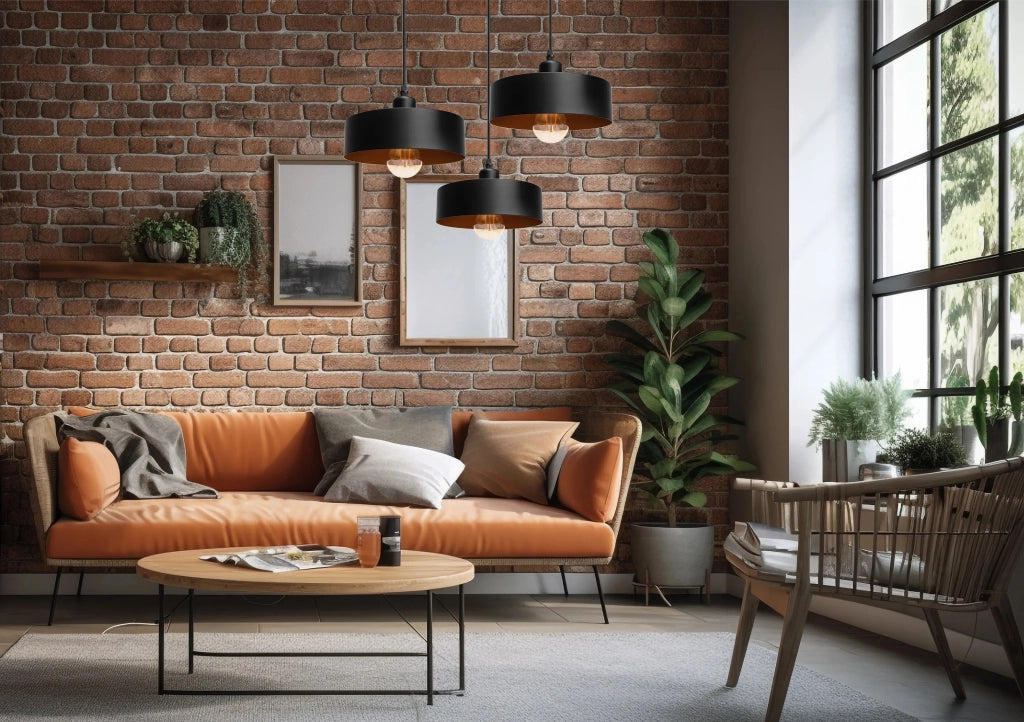 Lampada APP1334-3CP Black Gold