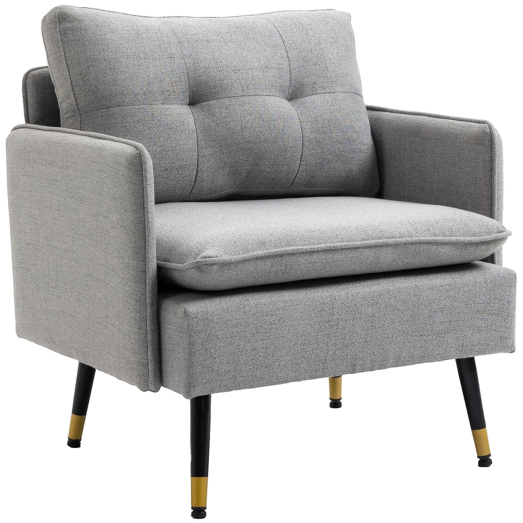 Poltrona ¨C Zephmum ¨C Grigio 76x68x80 cm