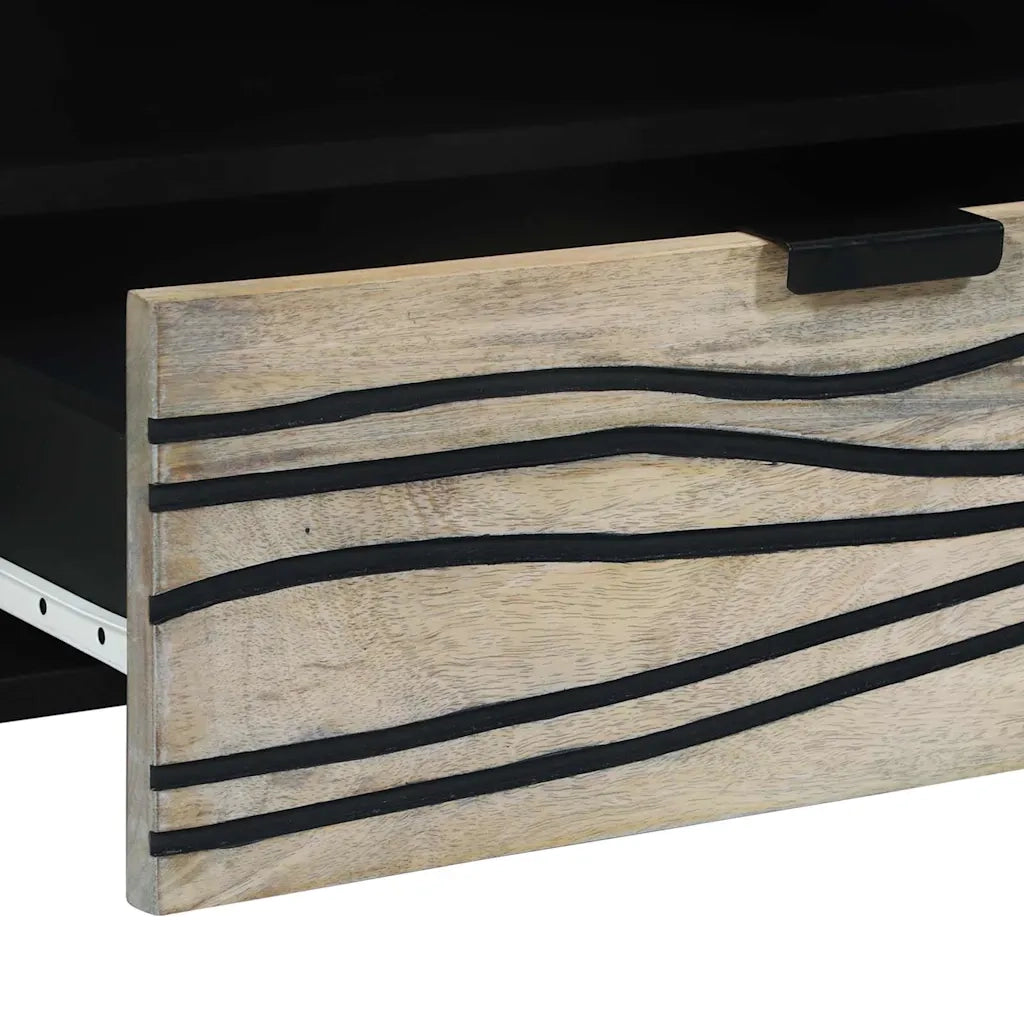 Unità TV con cassetto Bianco 80 x 33 x 46 cm Legno multistrato 4017989