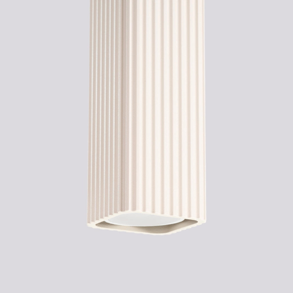 Lampada a sospensione RAYO 1 beige