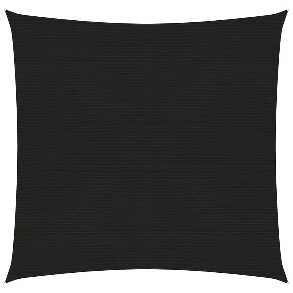 Tela parasole 160 g/m² nera 6 x 6 m HDPE 02_0009224