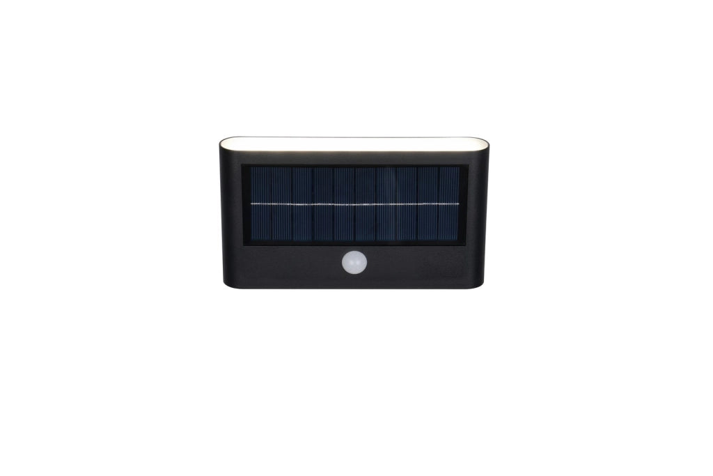Applique da esterno solare LED nera RAMOS RL