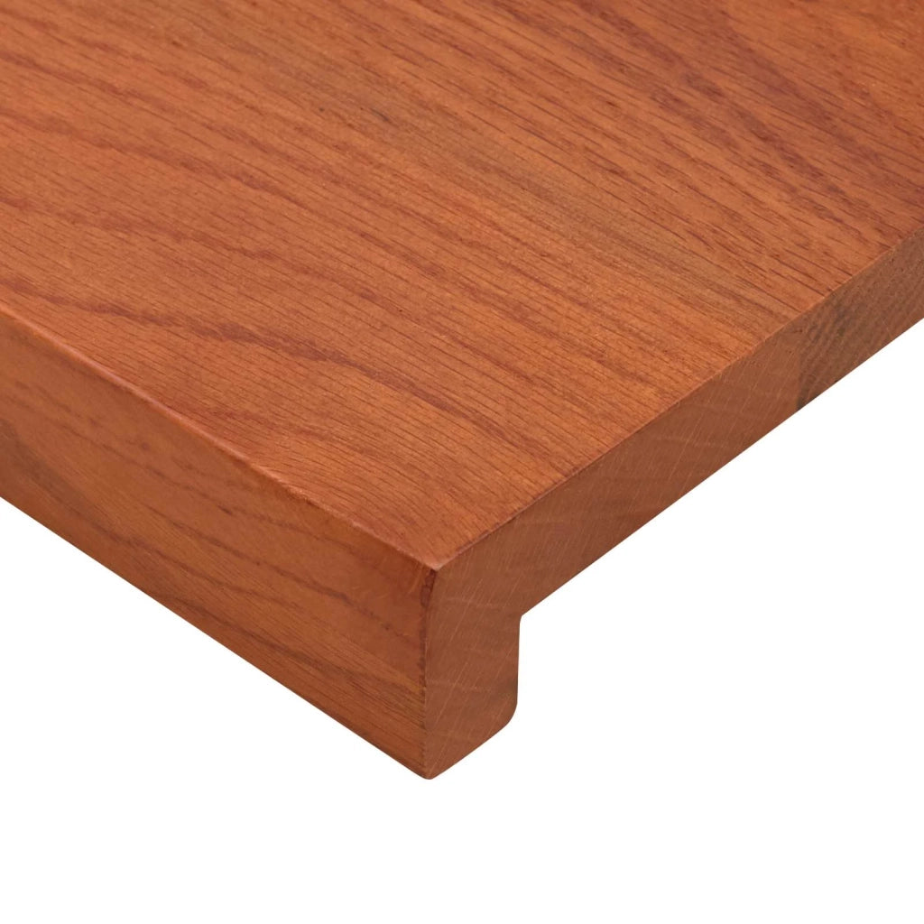 Gradini per Scale 2 pz 110 x 25 x 2 cm Marrone 3449277