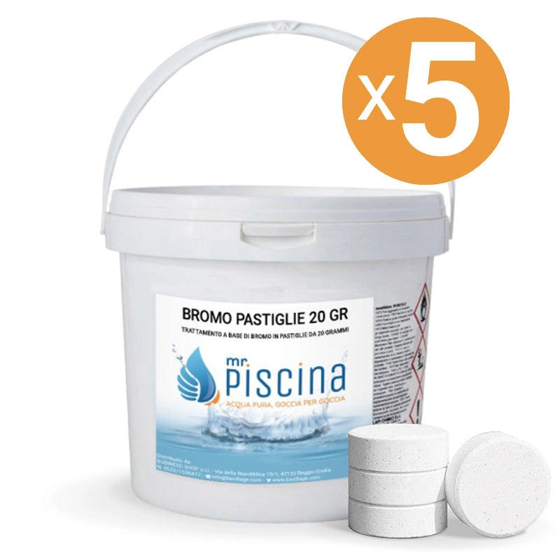 BROMO in PASTIGLIE 20 gr Quantità confezione: 5 confezioni