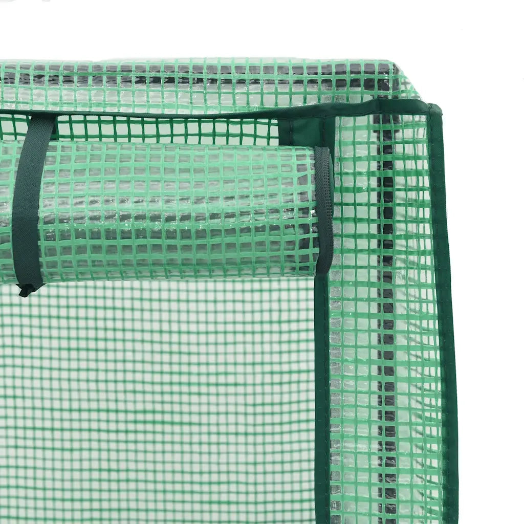 Letto Rialzato con Copertura Serra Effetto Rattan 80x40x138 cm 4015856