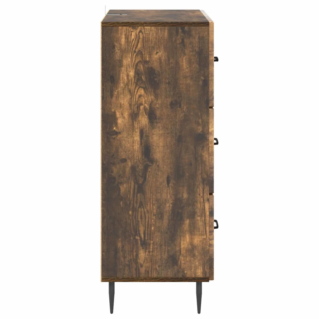 Mobile con Cassetti Rovere Fumo 66 x 34,5 x 89,5 cm 894840