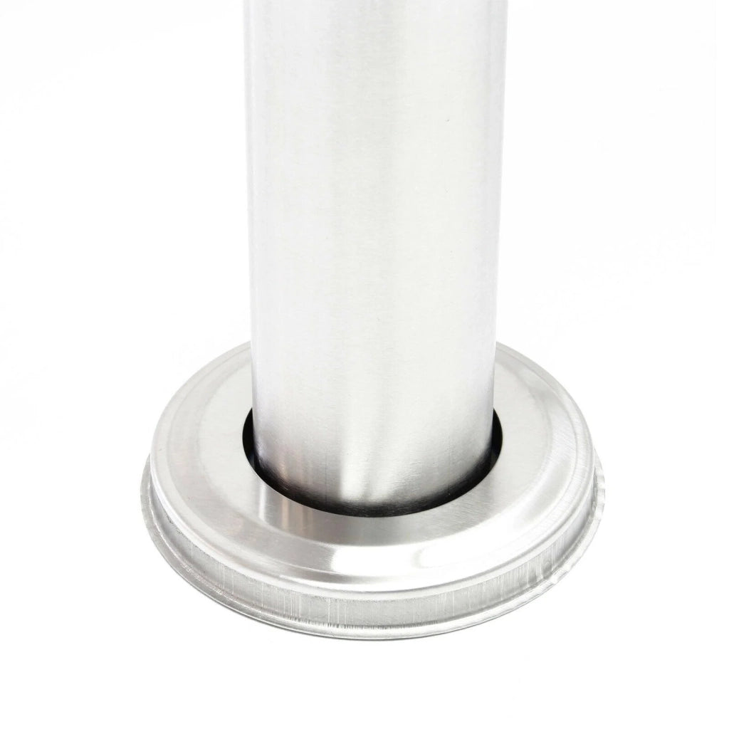 Blocco di 3 cassette postali autoportanti con 3 scomparti sovrapposti acciaio inox 16_0000029