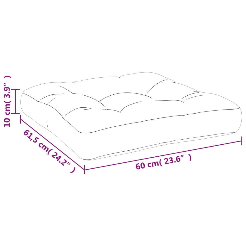 Cuscino per Pallet Blu in Tessuto 360882