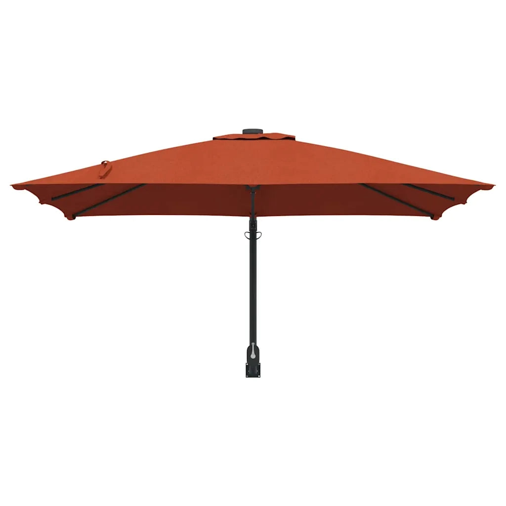 Ombrello da giardino Terracotta 248,5 x 247,5 x 160 cm 42003240