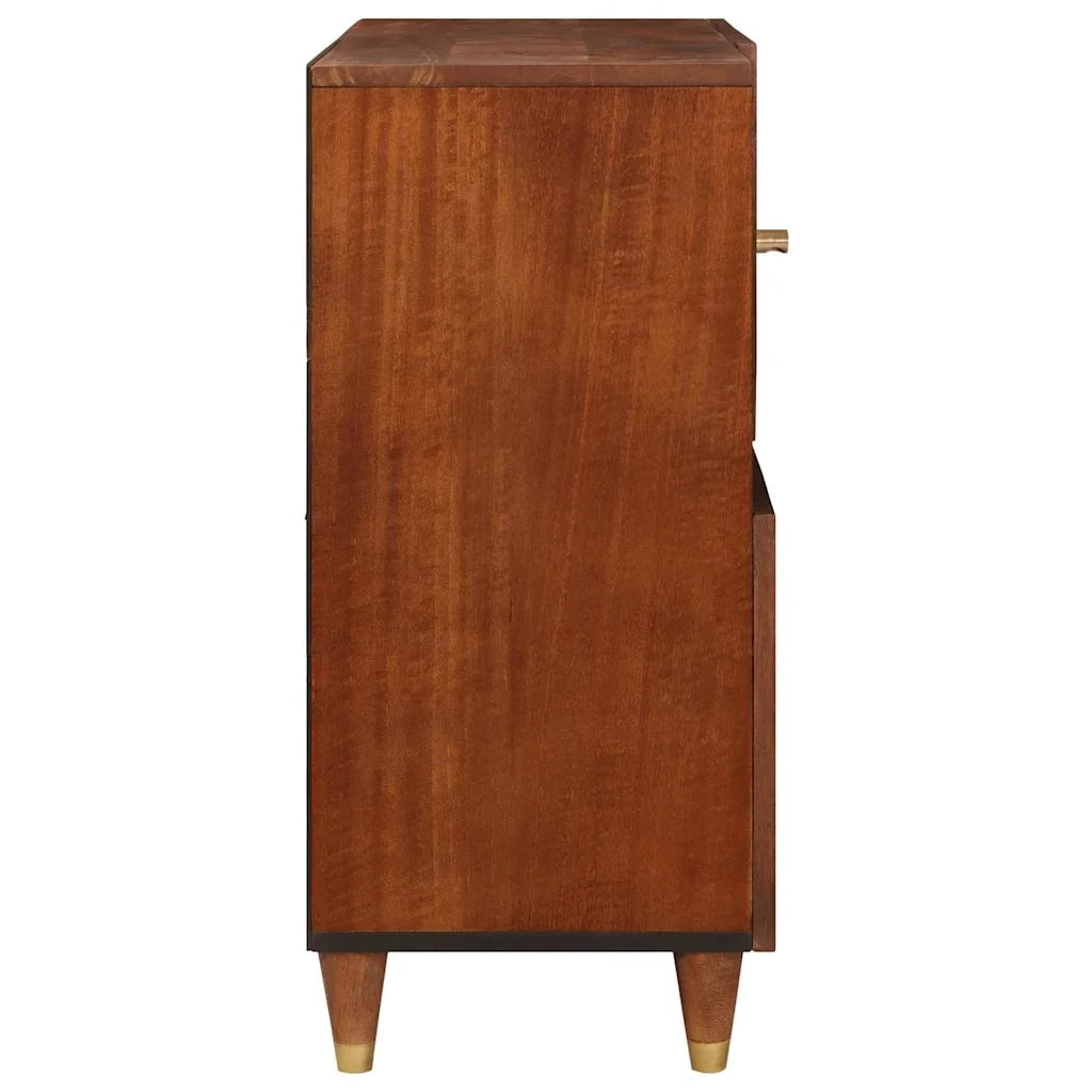 Credenza Marrone 80 x 33,5 x 75 cm Legno di mango massello 4018907