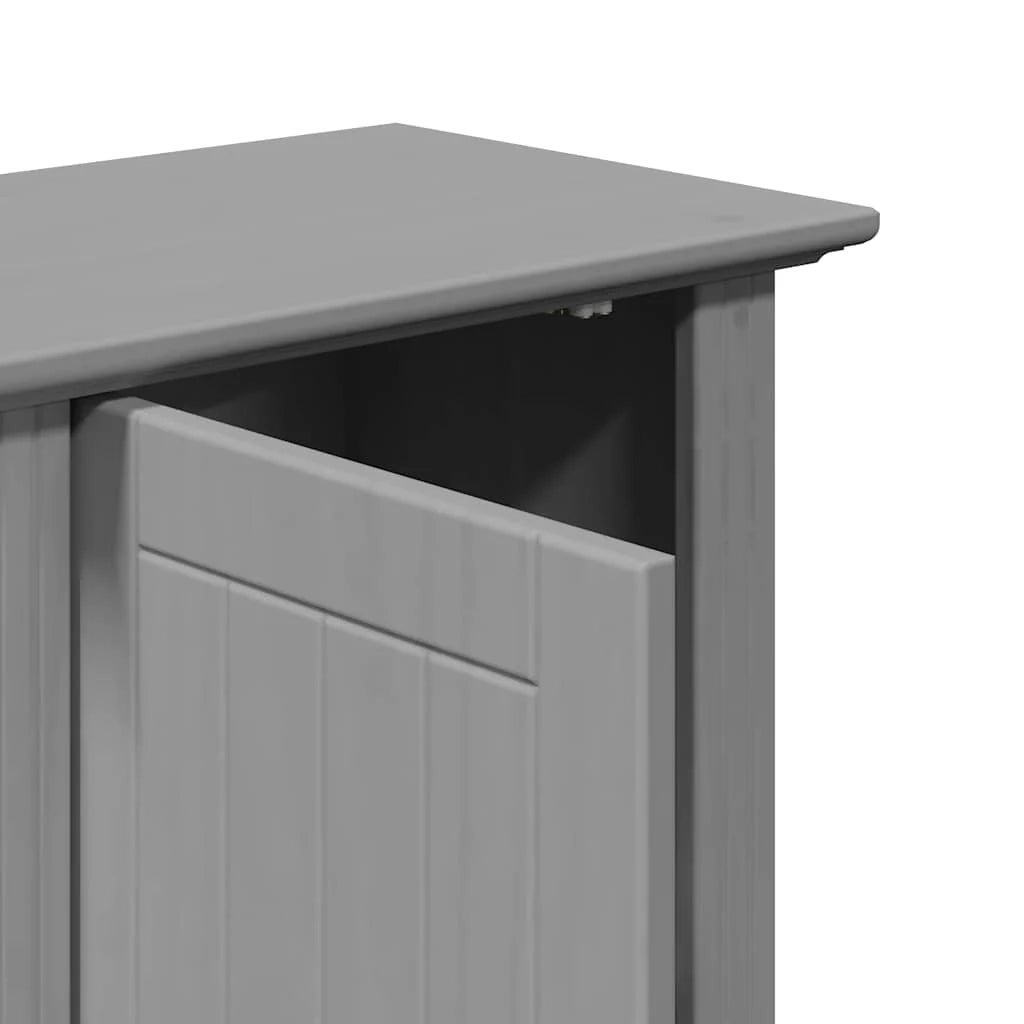 Mobiletto da bagno funzionale e di design 44 x 30 x 60 cm in legno di pino grigio 02_0057676